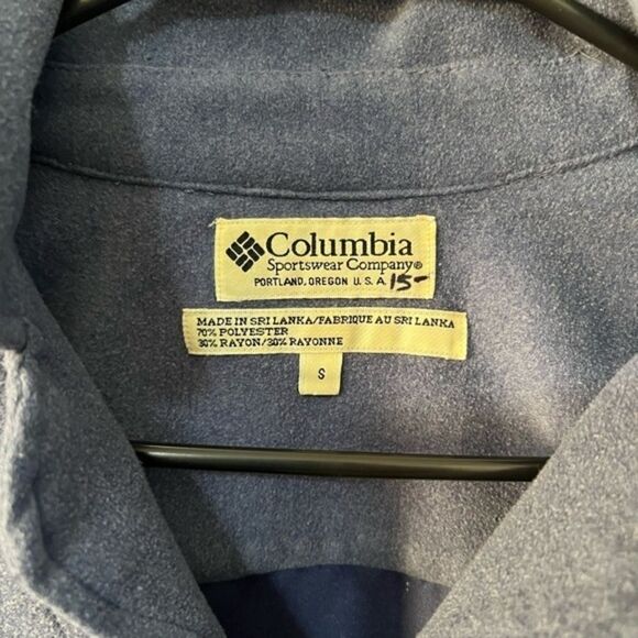 Columbia Purple Zip Up Jacket - Picture 2 of 3